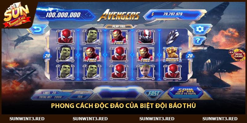 Phong cách độc đáo của Biệt Đội Báo Thù